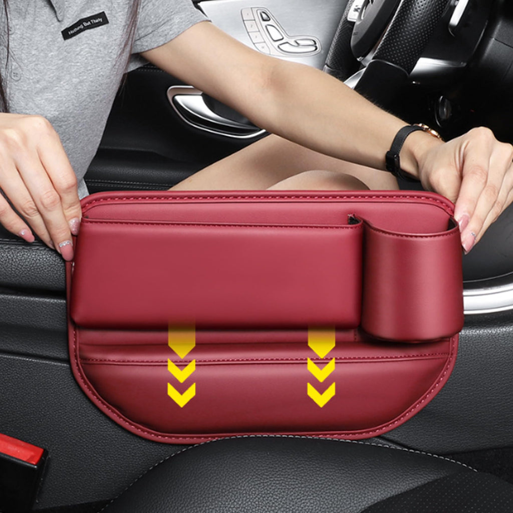 Car Seat Gap Filler Organizer (2-Pack) — Stop Drops Between the Seat and Console