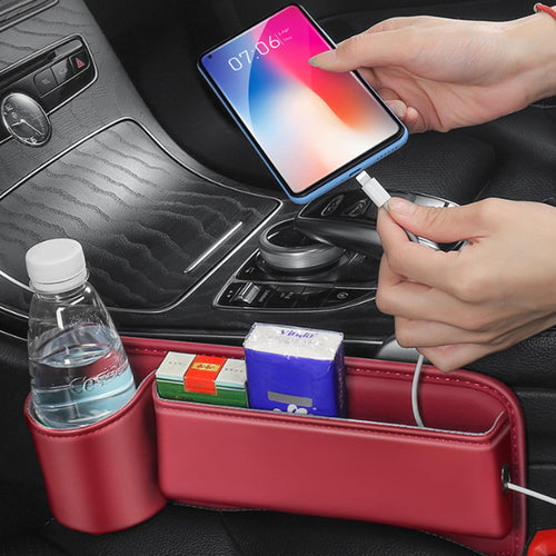 Car Seat Gap Filler Organizer (2-Pack) — Stop Drops Between the Seat and Console