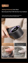 Rechargeable Fabric Shaver — Electric Lint & Pilling Remover for Sweaters and Upholstery