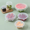 Silicone Stretch Lids — 6-Piece Reusable Food Covers