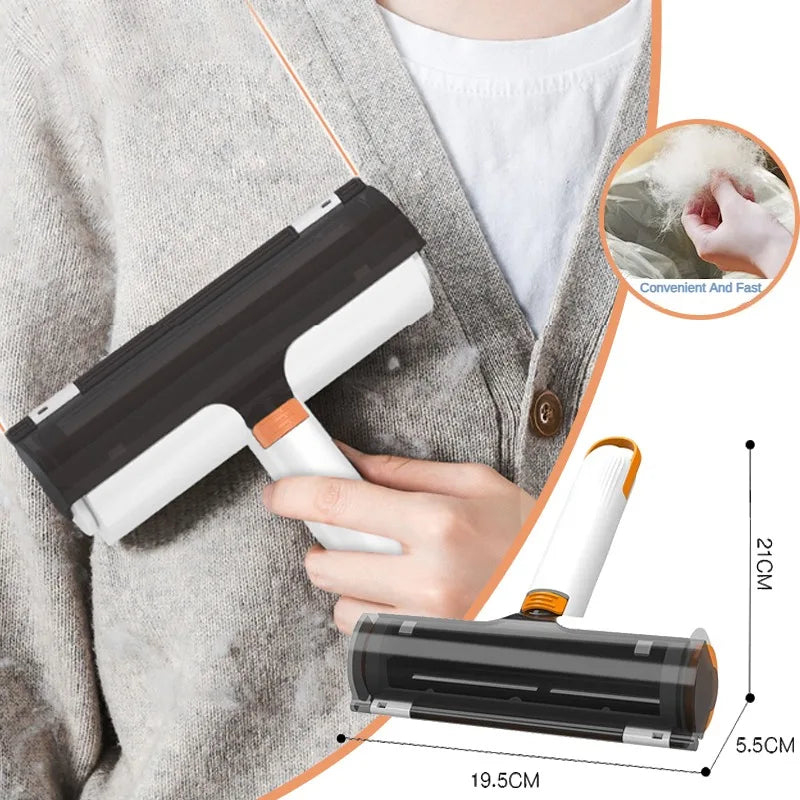 Reusable Pet Hair Roller — Fur & Lint Remover for Furniture, Carpets and Clothes