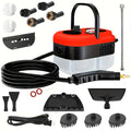 Handheld Steam Cleaner Kit — Pressurized Steam Cleaner with 12 Attachments for Grout, Stove & Tile