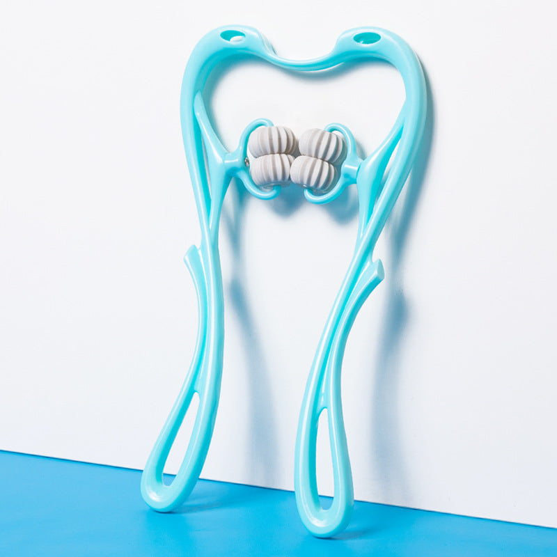 6-Ball Neck Roller Massager — Handheld Manual Massage Roller for Your Wind-Down Routine