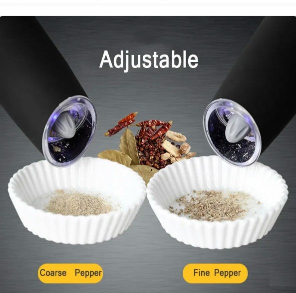 Electric Gravity Grinder — One-Hand Tilt-to-Grind Seasoning Mill (Single)