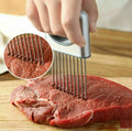 Onion Holder Slicer — Stainless Prong Holder for Even Slices